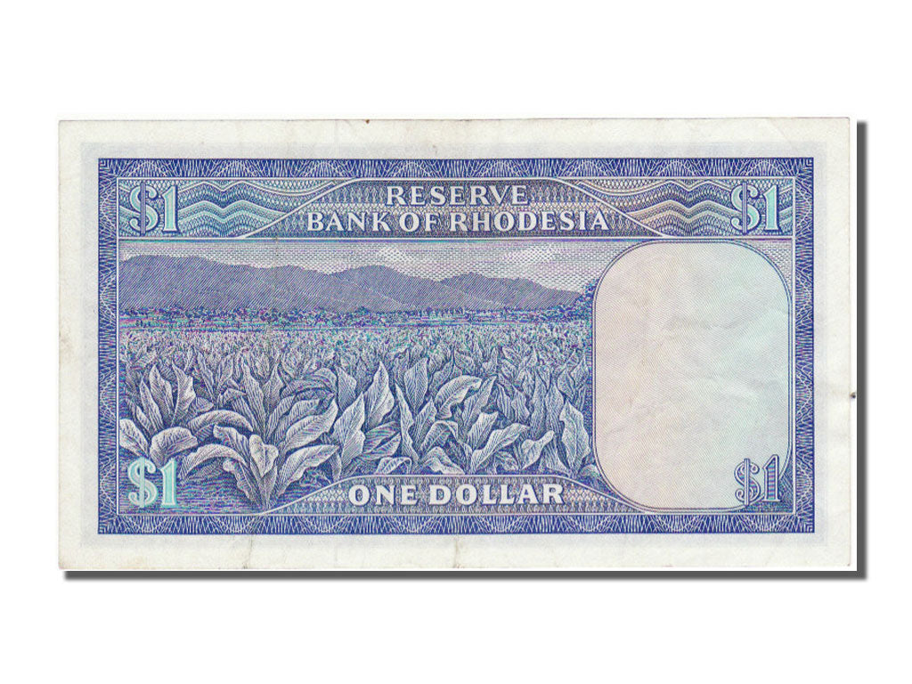 bankovec, 
  
  Rodezija, 
  
  1 dolar