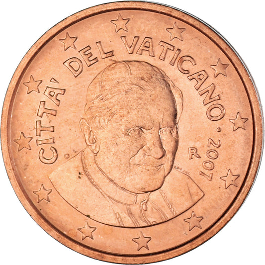 VATIKAN, 
  
  2 evro centa, 
  
  2007