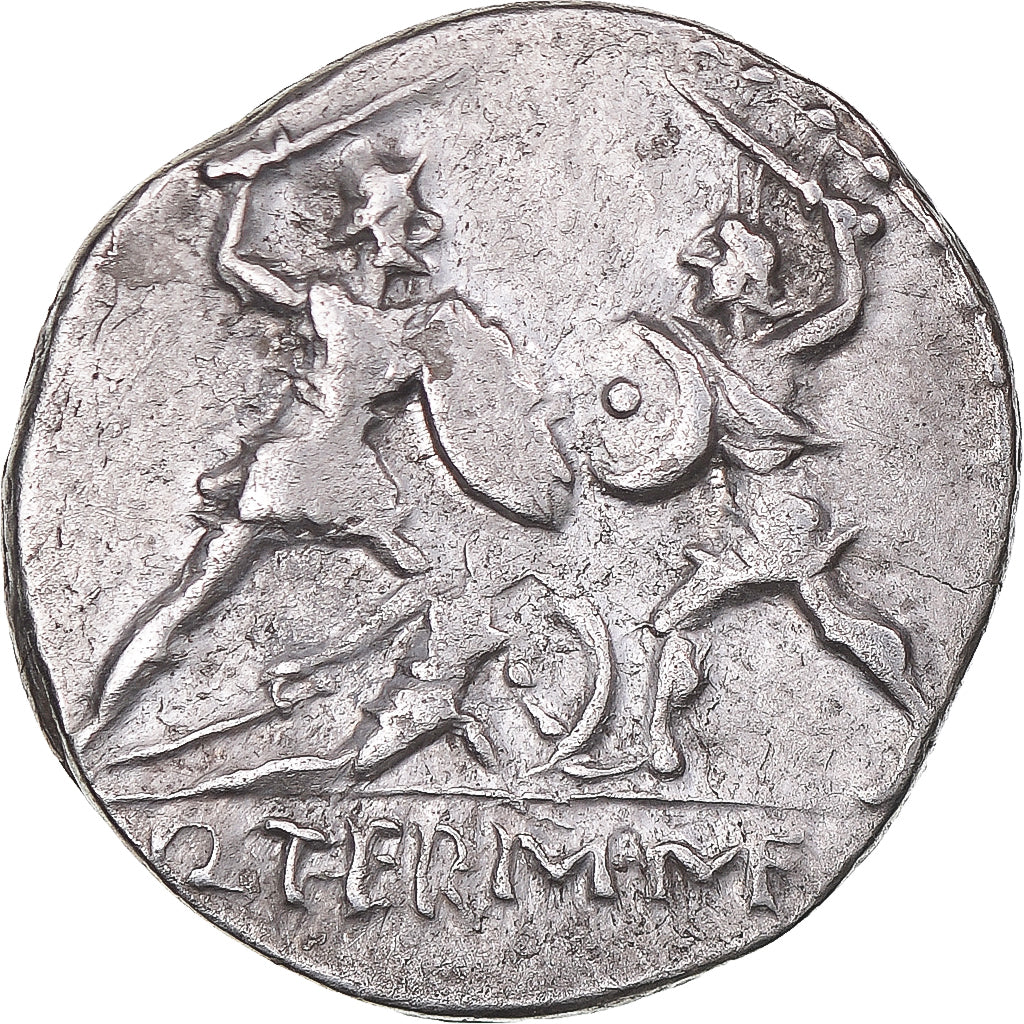 kovanec, 
  
  Q. Minucius Thermus M. f., 
  
  Denarius