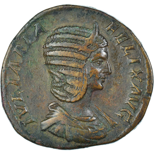 Julija Domna, 
  
  Sestercij, 
  
  211-217