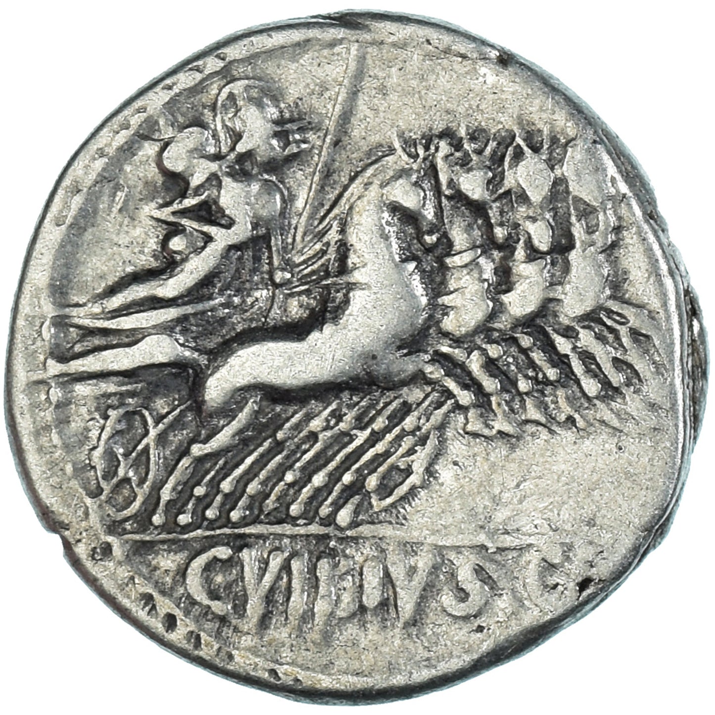 kovanec, 
  
  C. Vibius C.f. Pansa., 
  
  Denarius