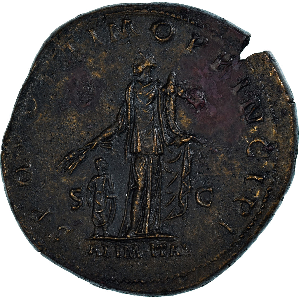 Trajan, 
  
  Sestercij, 
  
  112-114