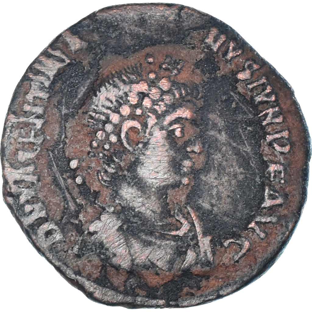 kovanec, 
  
  Valentinijan II., 
  
  Follis