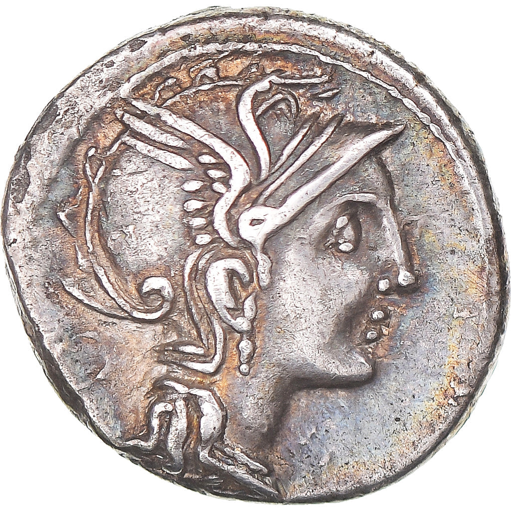 kovanec, 
  
  Manlia, 
  
  Denarius