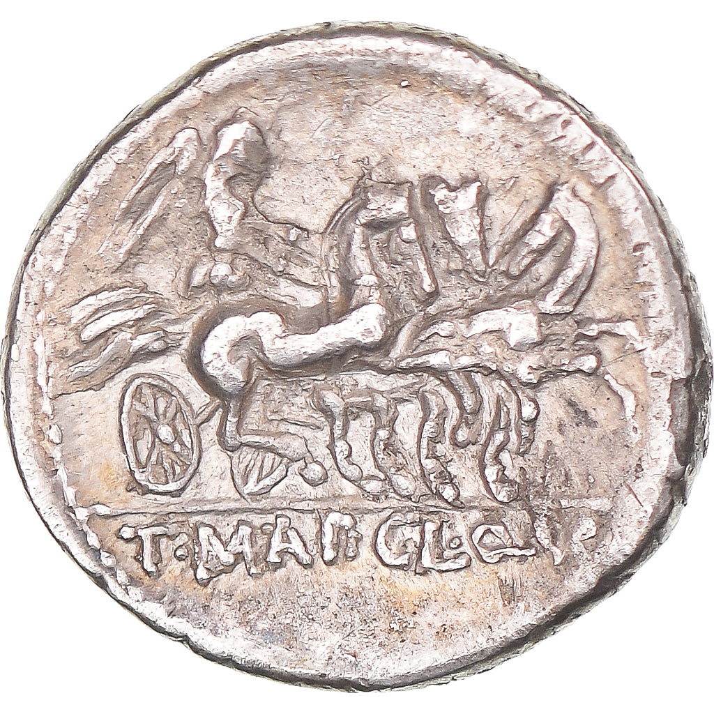 kovanec, 
  
  Manlia, 
  
  Denarius