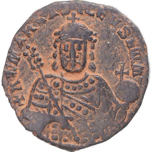 kovanec, 
  
  Konstantin VII z Romanom I, 
  
  Follis