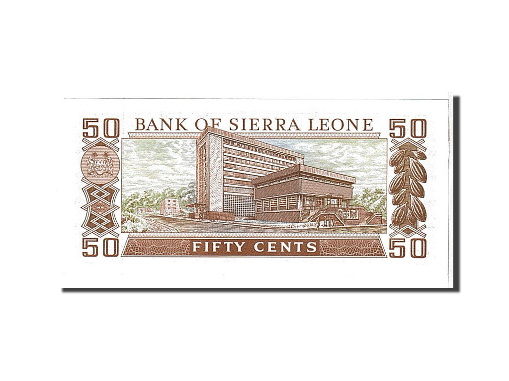 bankovec, 
  
  Sierra Leone, 
  
  50 centov