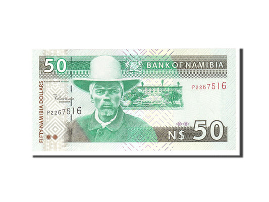 bankovec, 
  
  Namibija, 
  
  50 namibijskih dolarjev