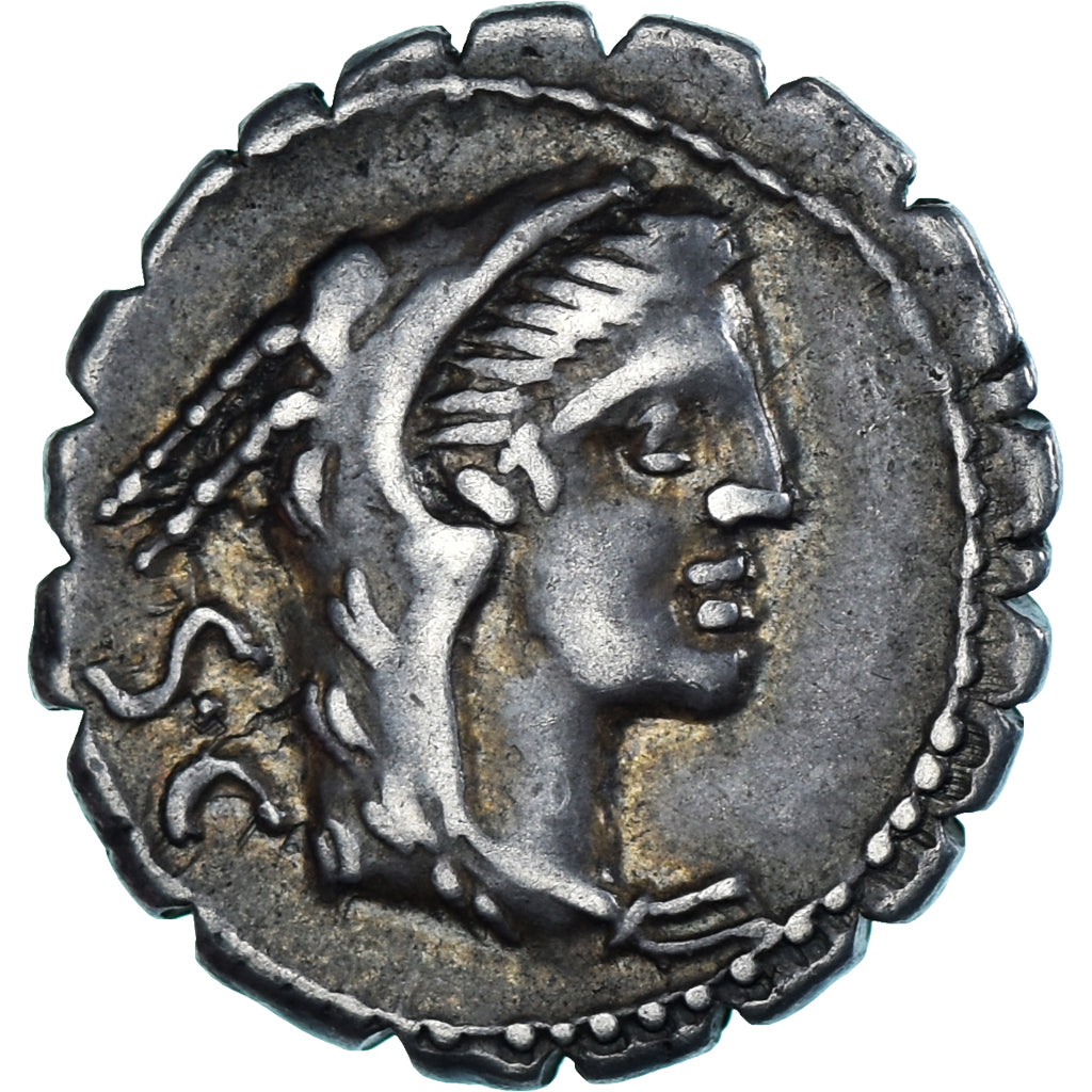 kovanec, 
  
  Procilia, 
  
  Denarius Serratus