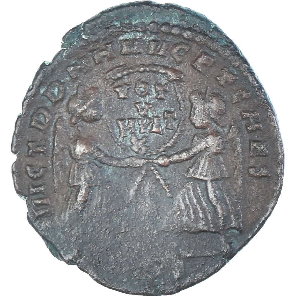 kovanec, 
  
  Decentius, 
  
  Follis