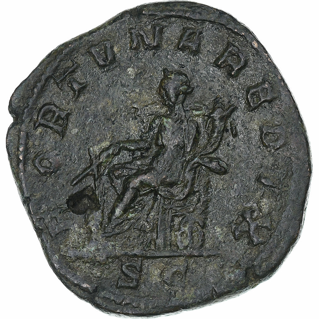 Gordian III., 
  
  Sestercij, 
  
  244