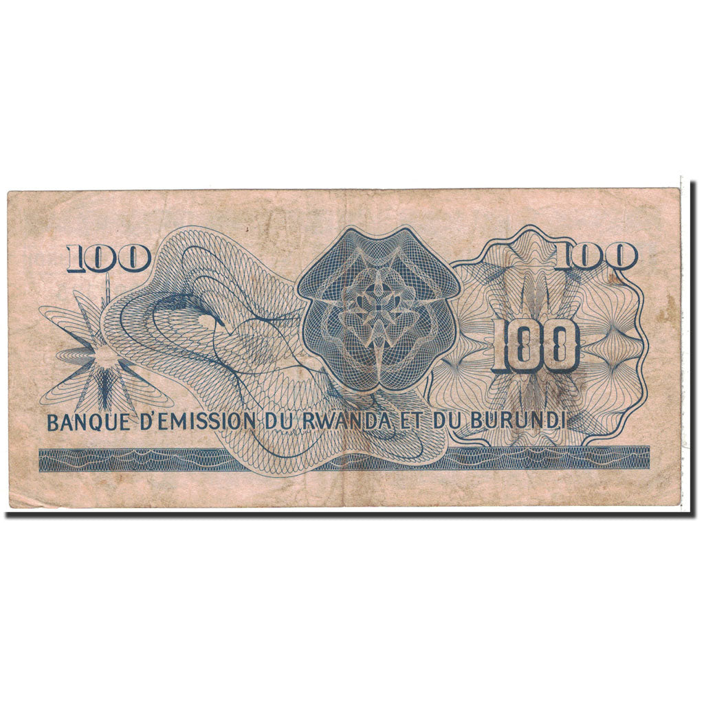 bankovec, 
  
  Ruanda-Burundi, 
  
  100 frankov