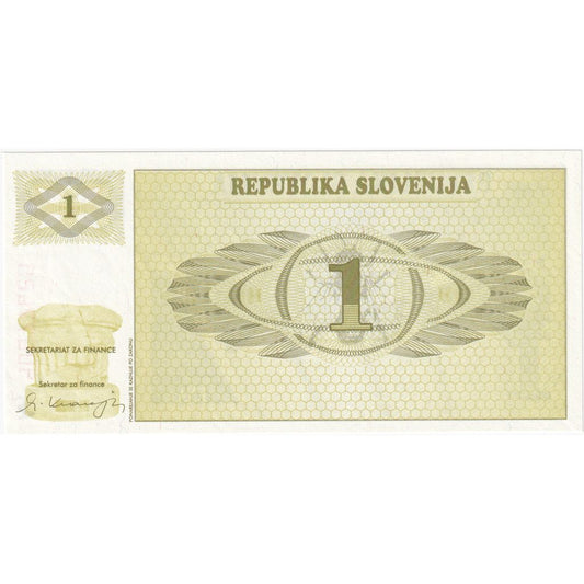 Slovenija, 
  
  1 Lipa, 
  
  1990