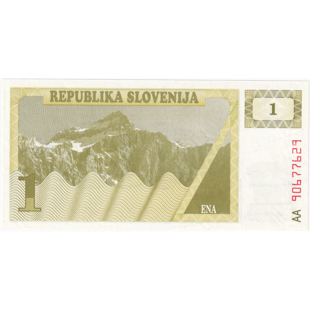 Slovenija, 
  
  1 Lipa, 
  
  1990