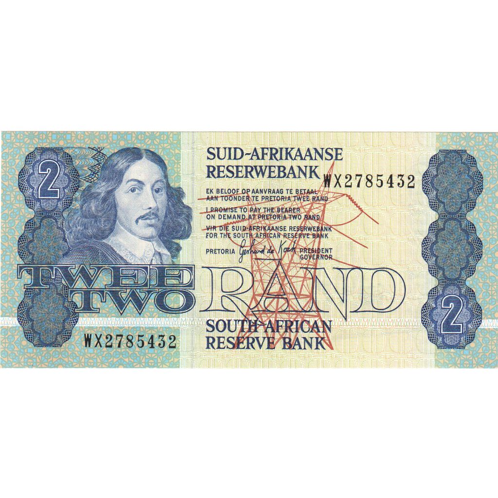 Južna Afrika, 
  
  2 Rand, 
  
  UNC (65-70)