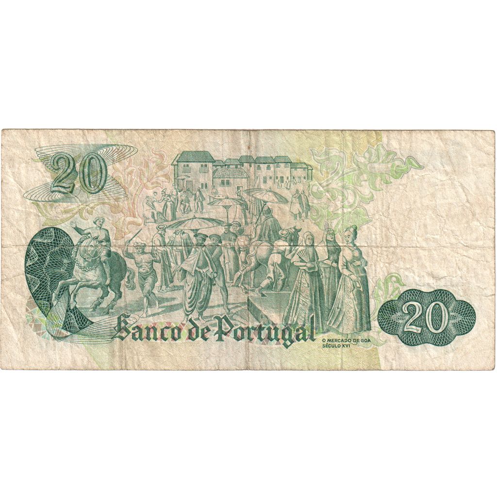 Portugalska, 
  
  20 eskudov, 
  
  1971-07-27