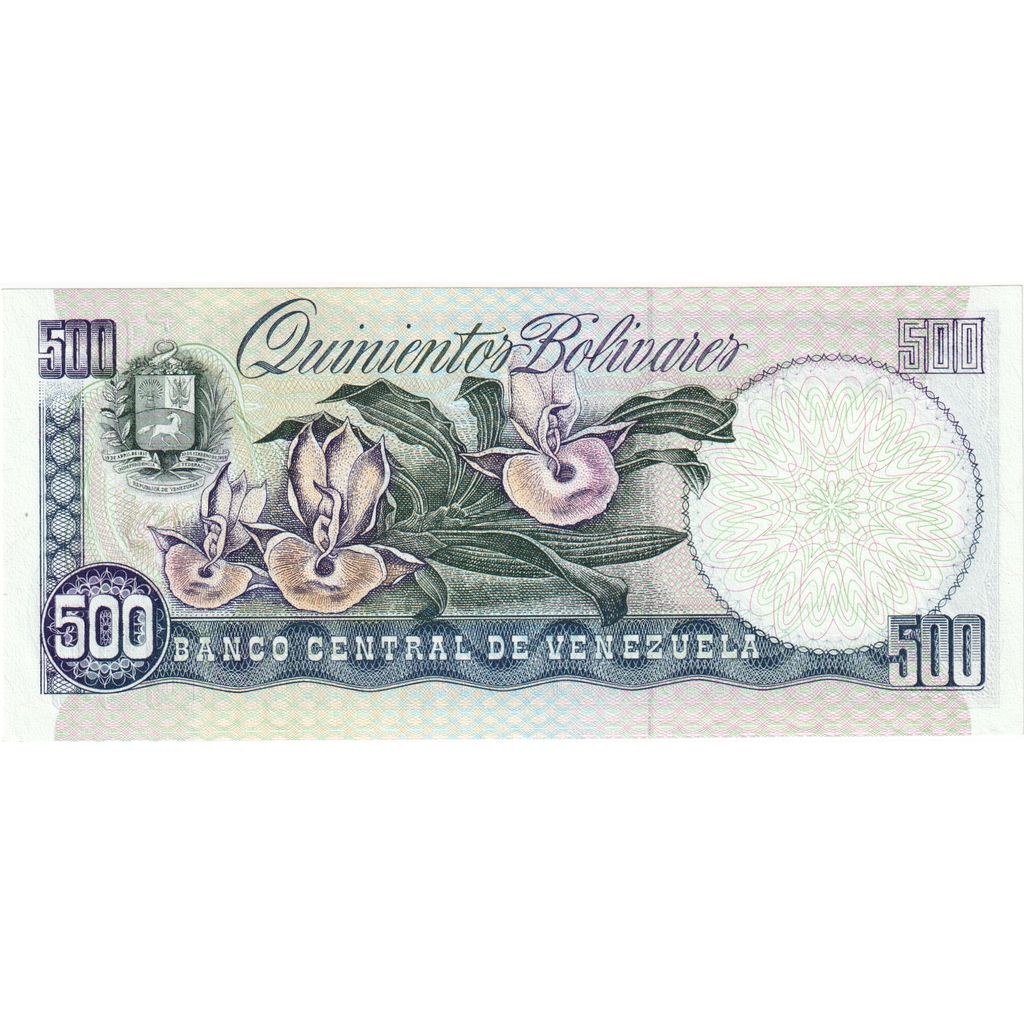 Venezuela, 
  
  500 bolivarjev, 
  
  1995-06-05