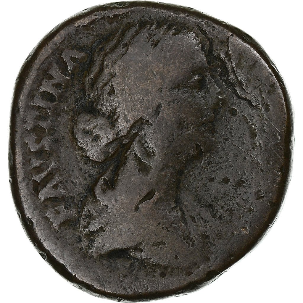 Favstina II., 
  
  Sestercij, 
  
  161-176