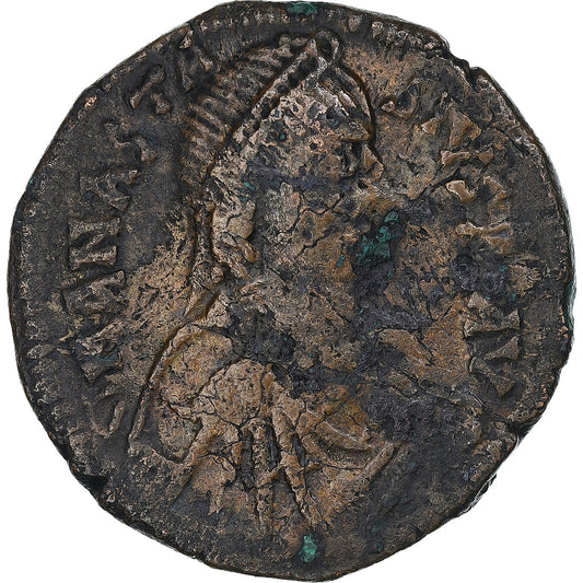 Anastazij I., 
  
  Follis, 
  
  491-518