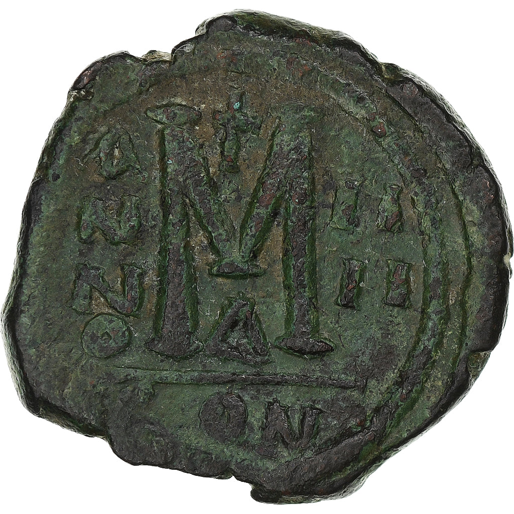 Justin II in Sofija, 
  
  Follis, 
  
  568-569