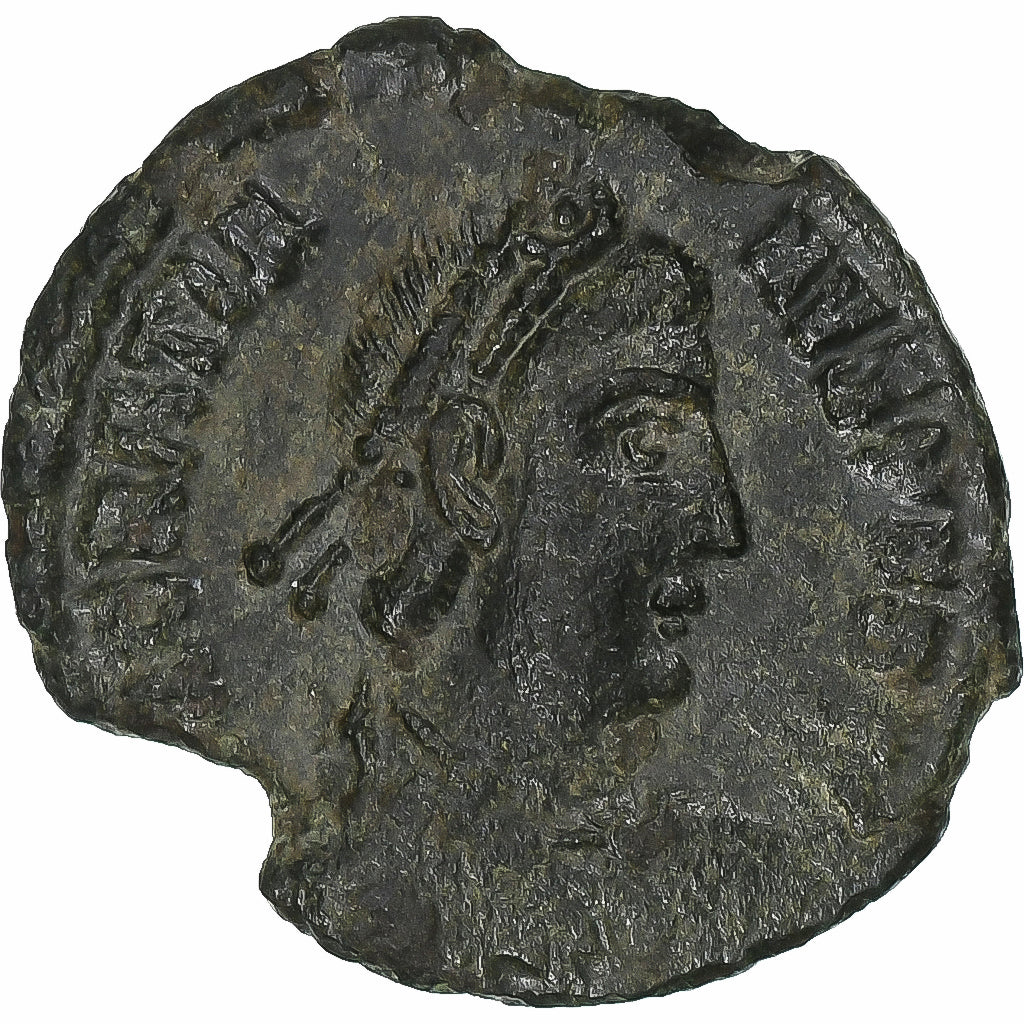 Gratian, 
  
  Follis, 
  
  367-383