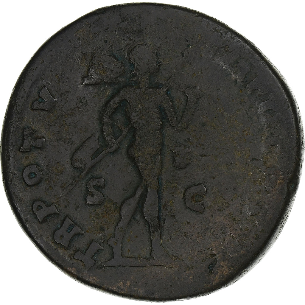 Lucij Ver, 
  
  Sestercij, 
  
  164-165