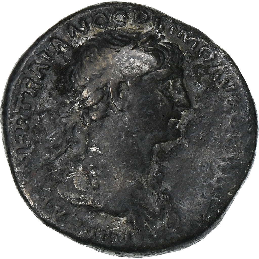 Trajan, 
  
  denar, 
  
  114