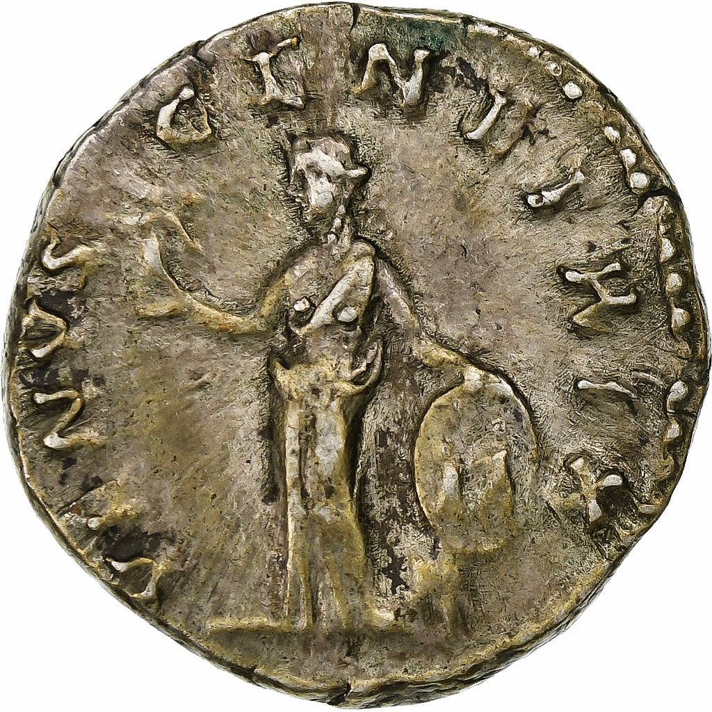 Favstina II., 
  
  denar, 
  
  161-176