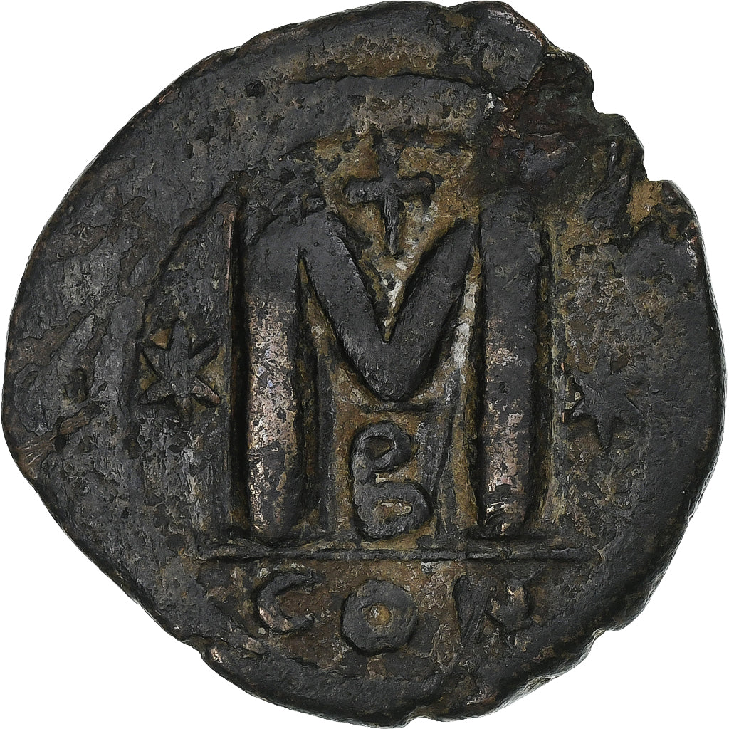 Justinijan I., 
  
  Follis, 
  
  527-565