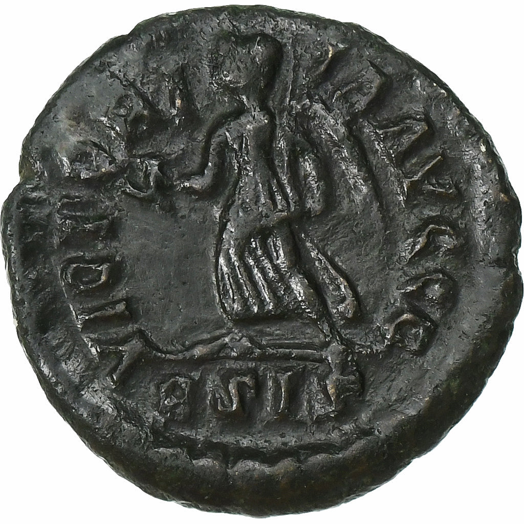 Teodozij I., 
  
  Follis, 
  
  384-387