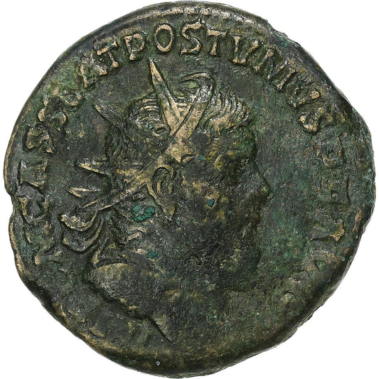 Postumus, 
  
  Dvojni Sestercij, 
  
  260-261