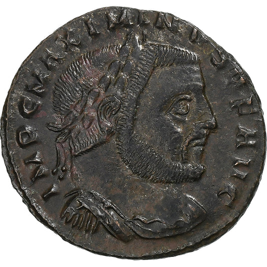 Maksimin II., 
  
  Follis, 
  
  312-313