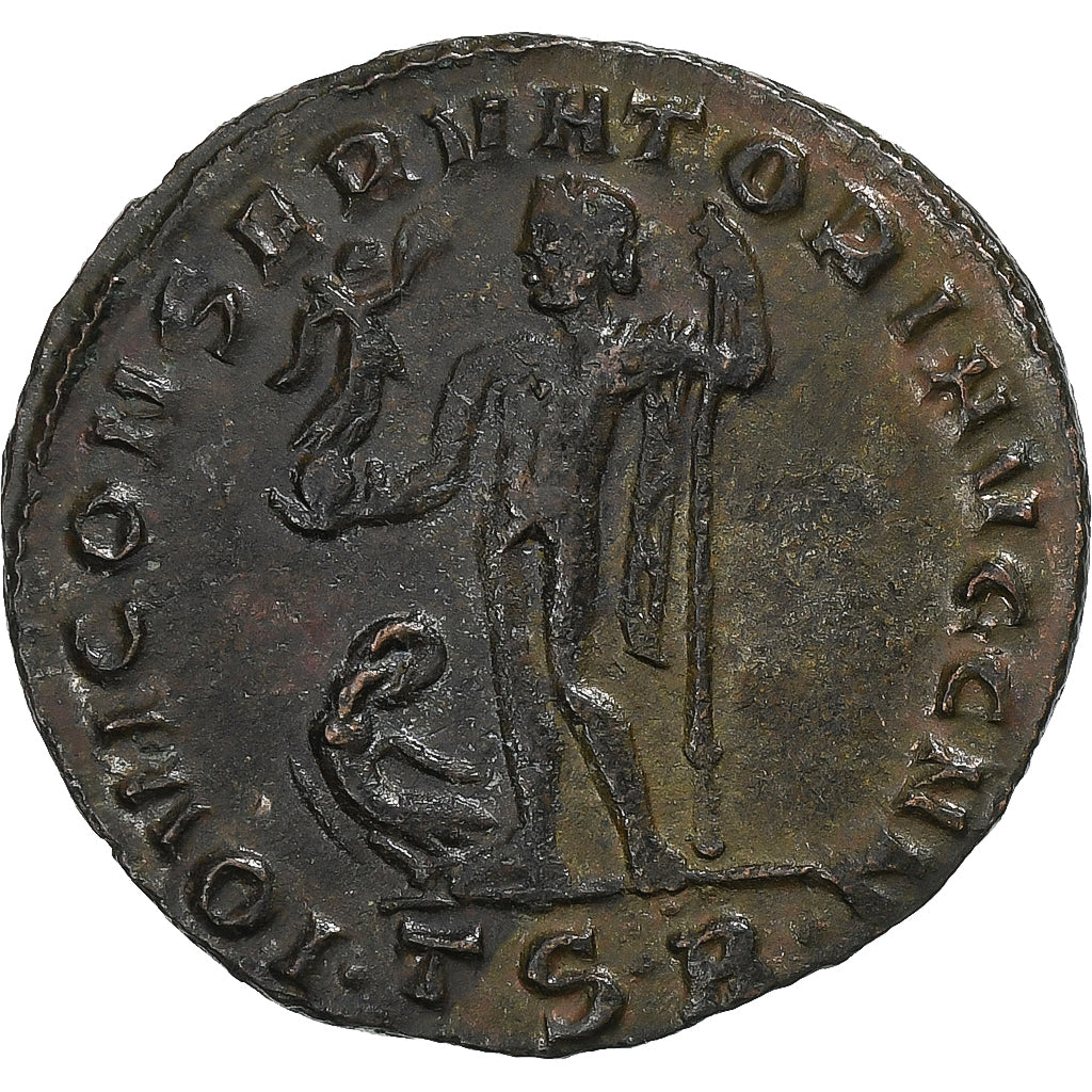 Maksimin II., 
  
  Follis, 
  
  312-313