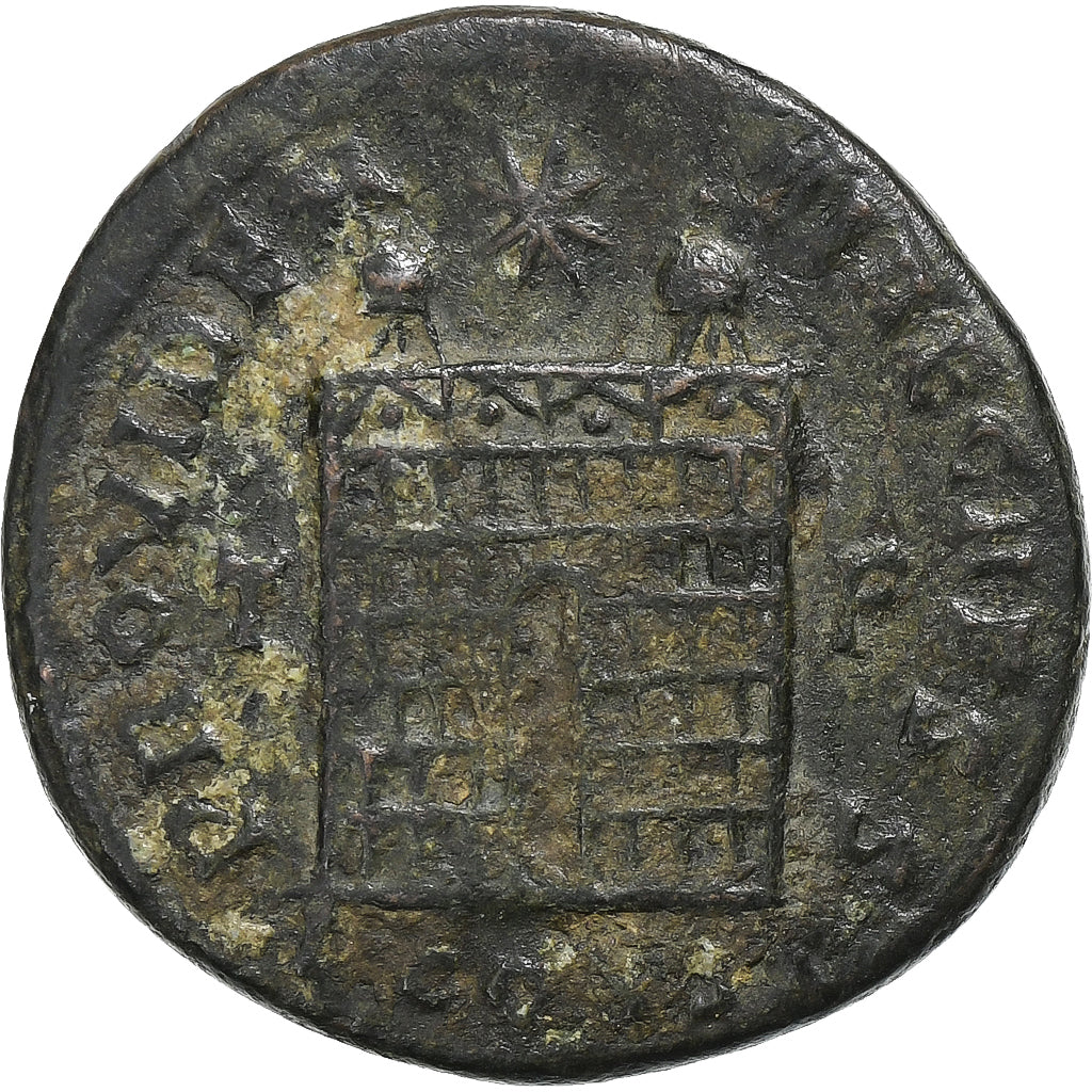 Konstancij II., 
  
  Follis, 
  
  329