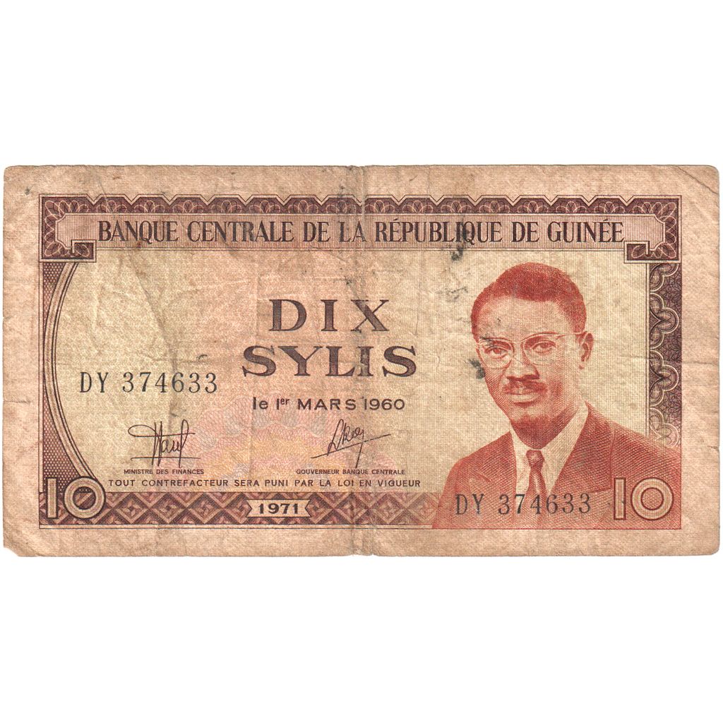 Gvineja, 
  
  10 Sylis, 
  
  1960-03-01