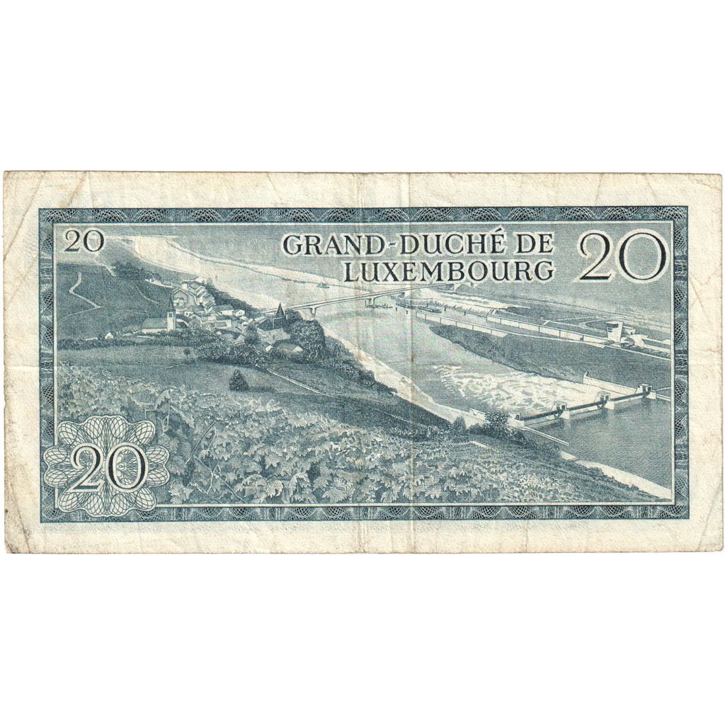 Luksemburg, 
  
  20 frankov, 
  
  1966-03-07