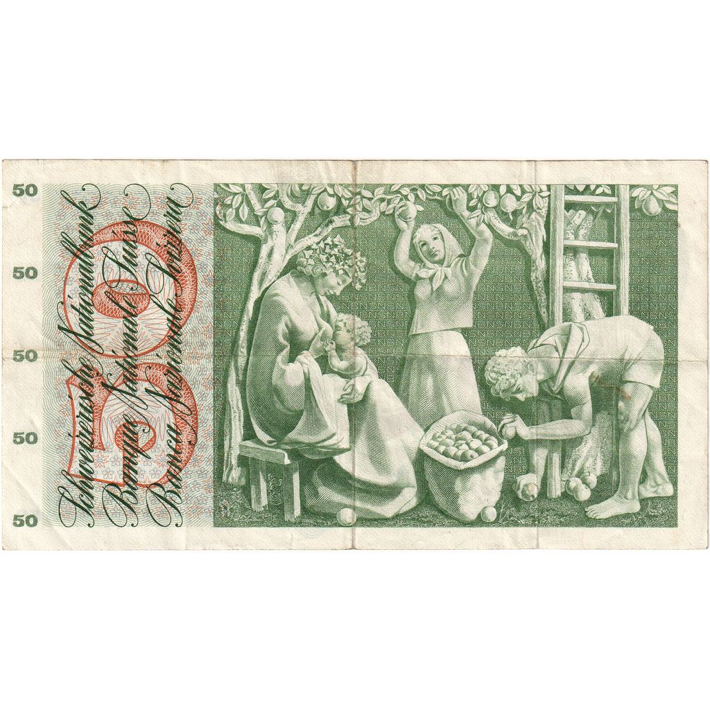 Švica, 
  
  50 frankov, 
  
  1969-01-15