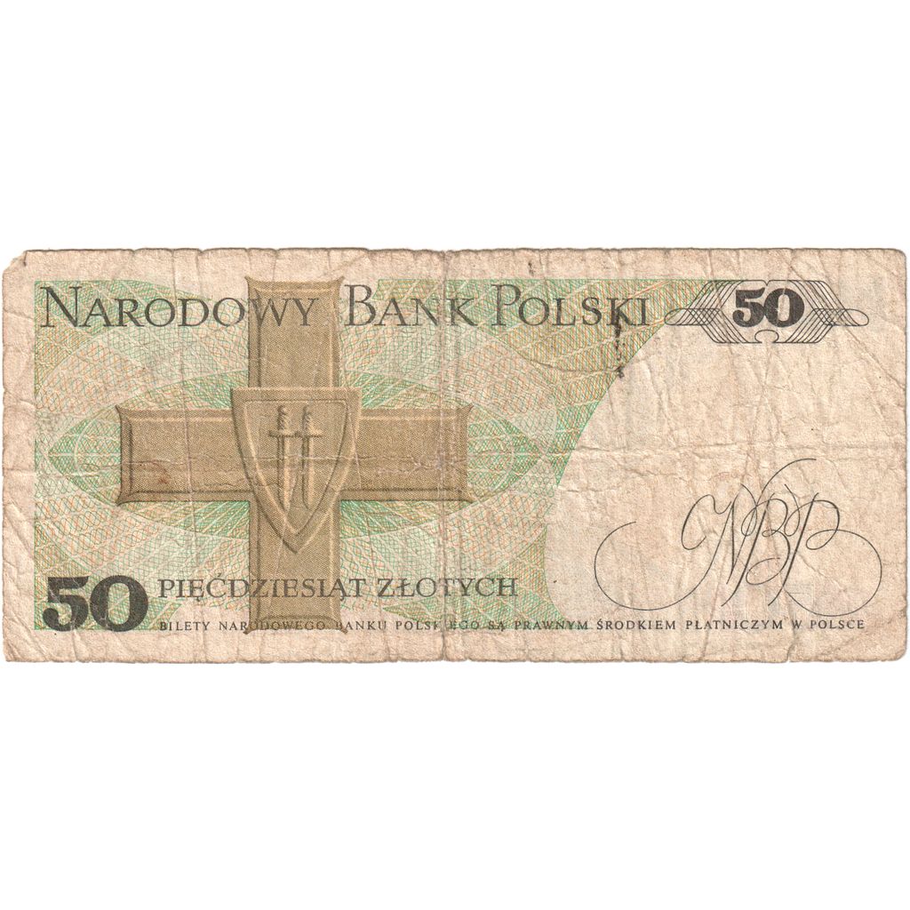 Poljska, 
  
  50 zlotov, 
  
  1986-06-01