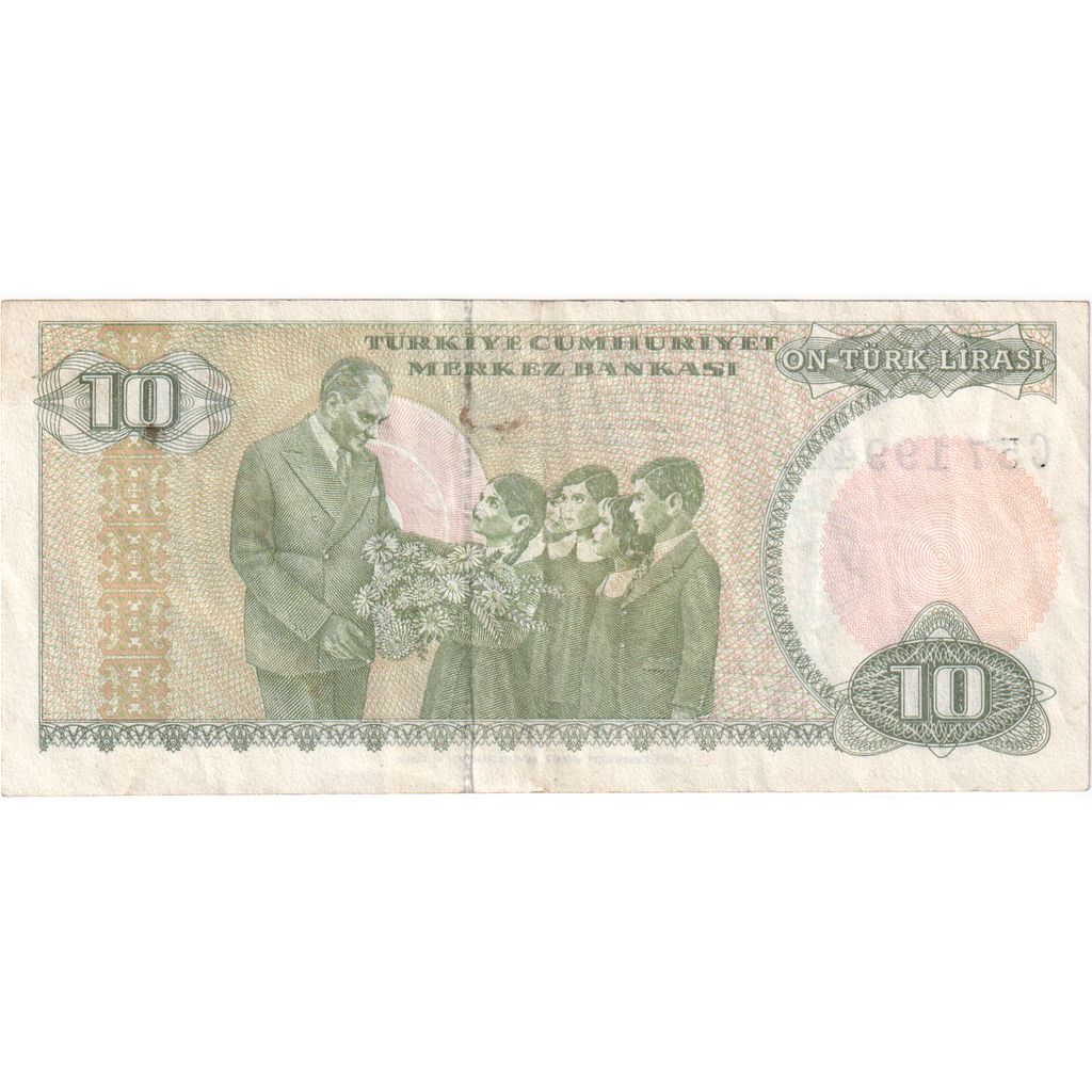 Turčija, 
  
  10 lir, 
  
  1979