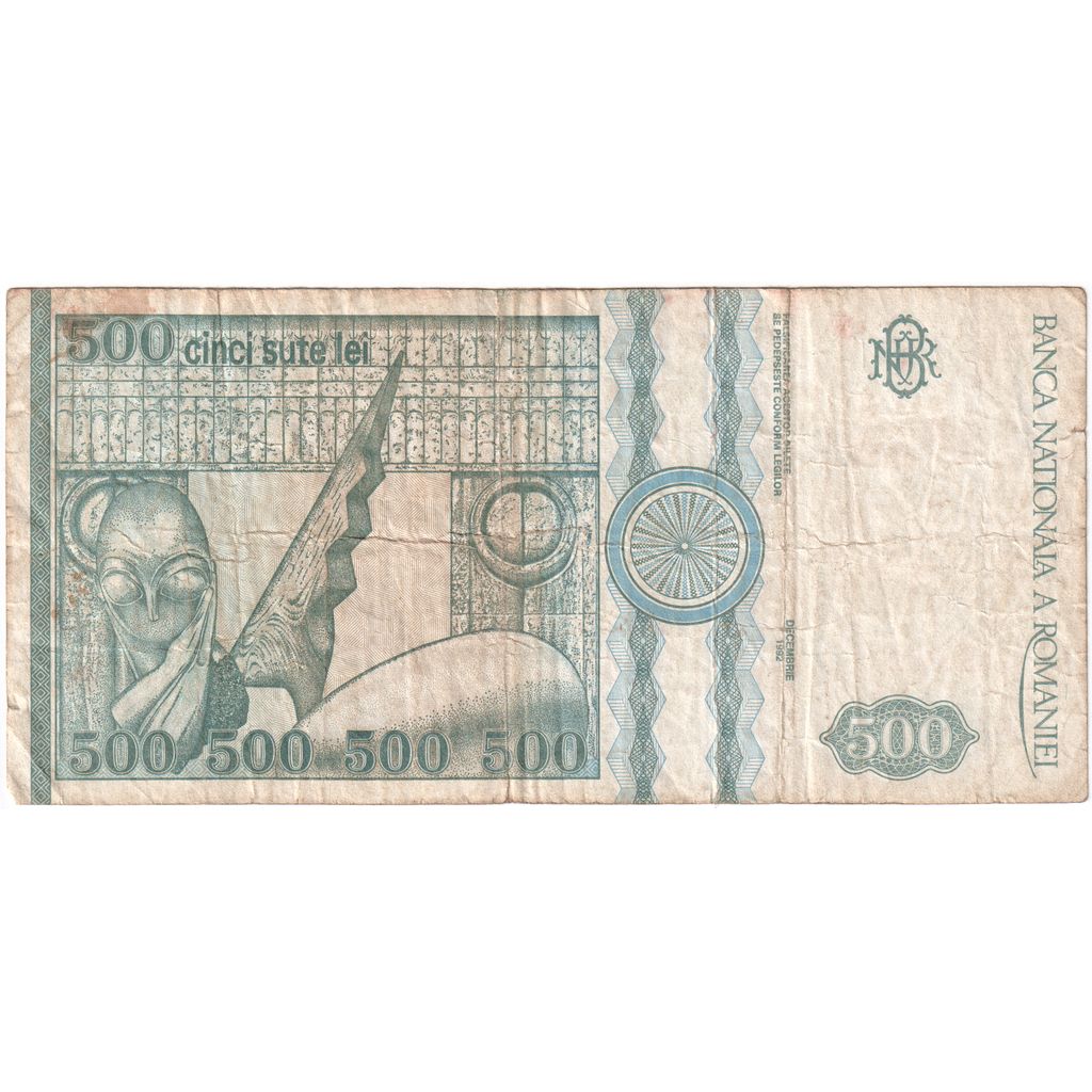 Romunija, 
  
  500 lejev, 
  
  VF (30-35)