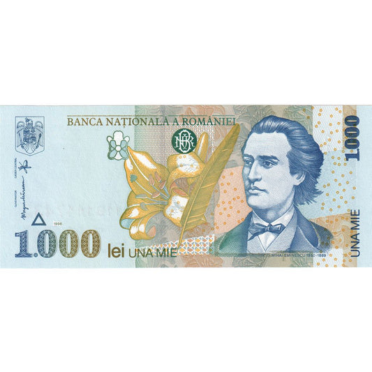 bankovec, 
  
  Romunija, 
  
  1000 lejev