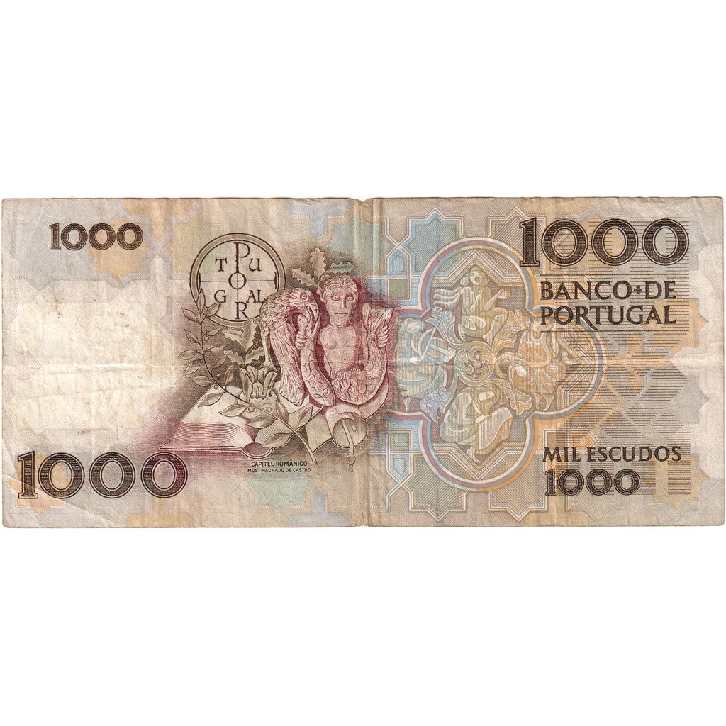 Portugalska, 
  
  1000 eskudov, 
  
  1987-02-26