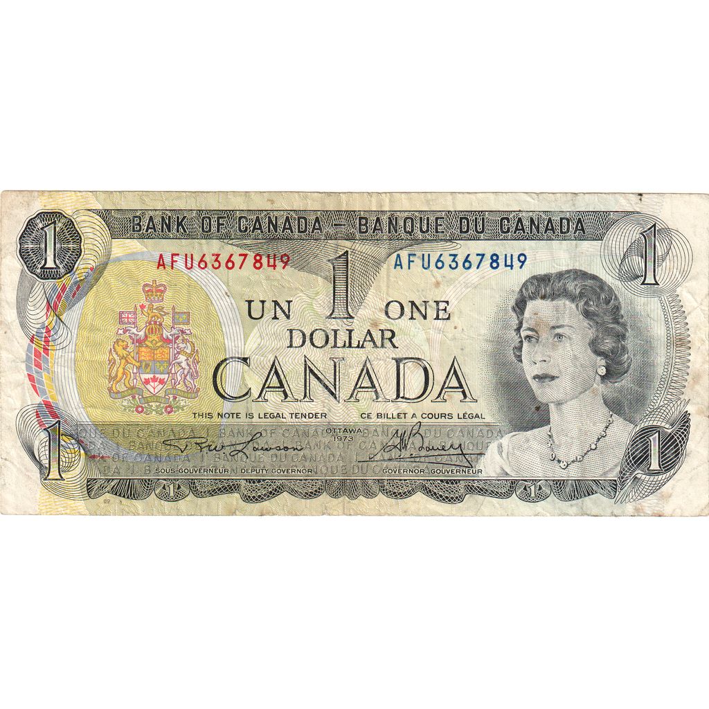 Kanada, 
  
  1 dolar, 
  
  VF (30-35)