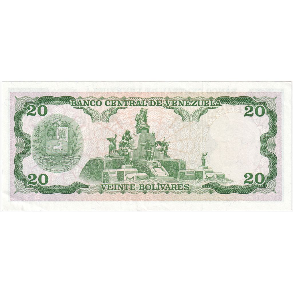 Venezuela, 
  
  20 Bolivarjev, 
  
  1995-06-05