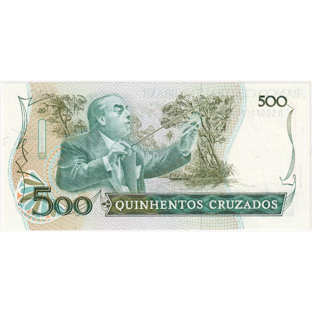 Brazilija, 
  
  500 Cruzados, 
  
  UNC (65-70)