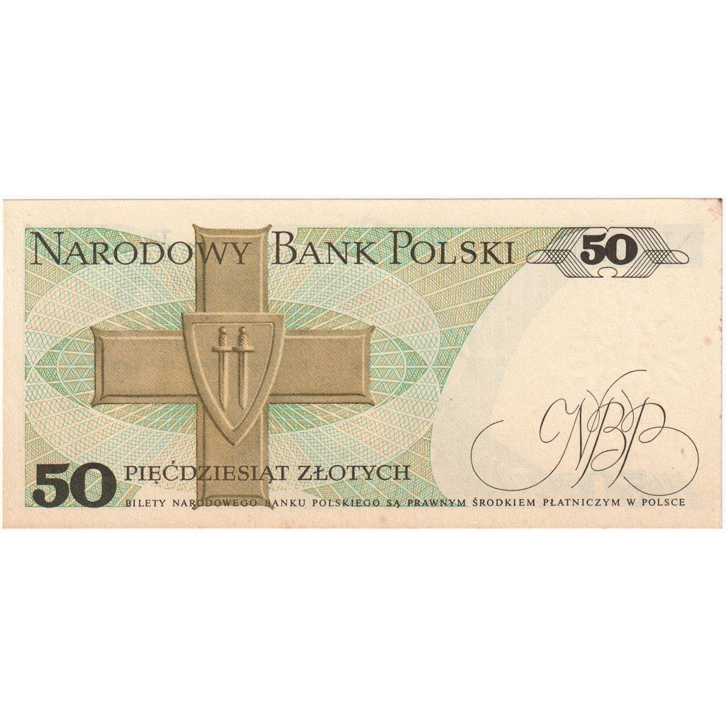 Poljska, 
  
  50 zlotov, 
  
  1988-06-01