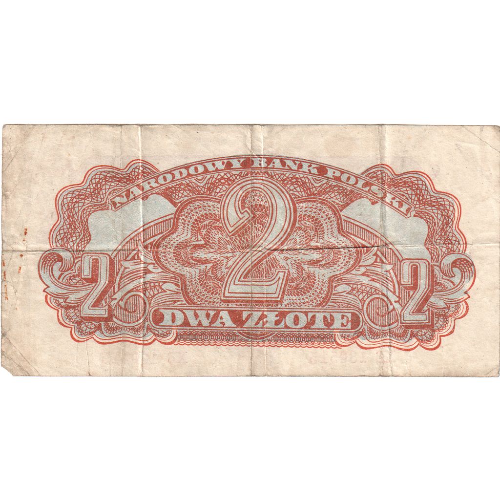 Poljska, 
  
  2 zlota, 
  
  VF (20-25)