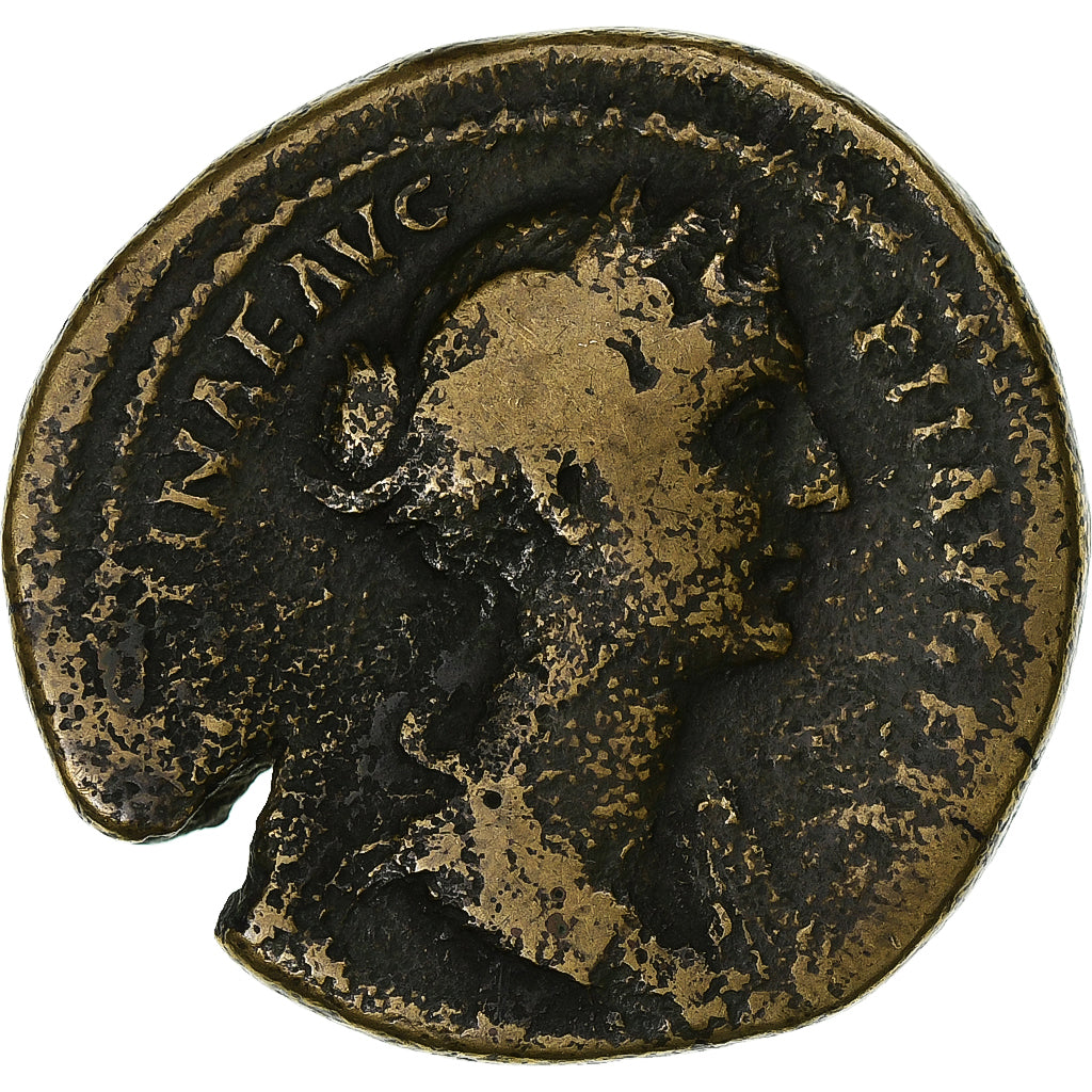 Favstina II., 
  
  Sestercij, 
  
  145-161