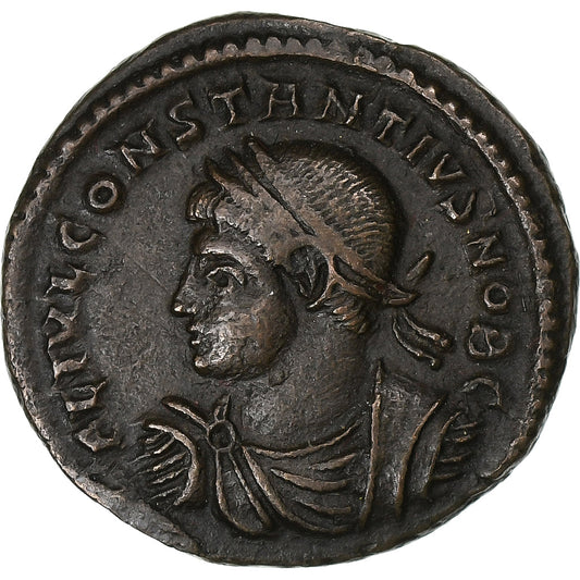 Konstancij II., 
  
  Follis, 
  
  328-329