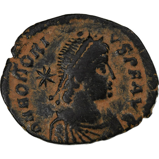 Honorij, 
  
  Follis, 
  
  406-408